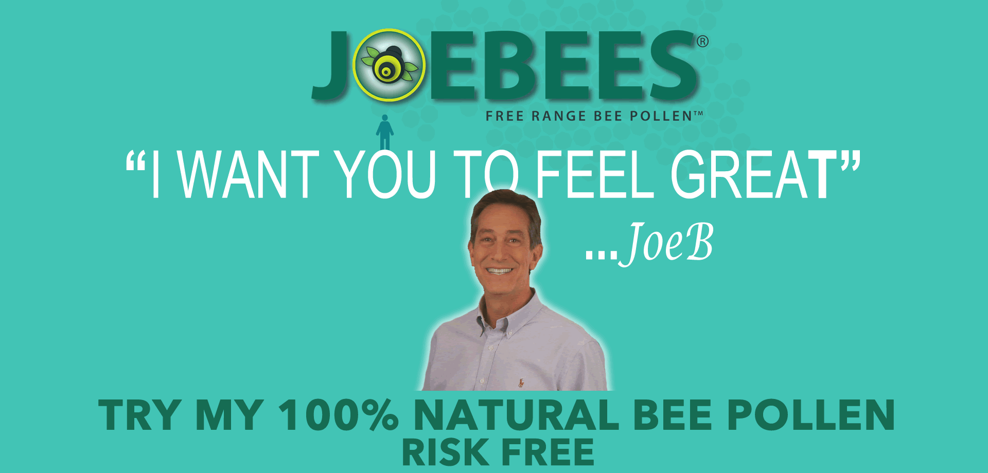 Joebees® bee pollen can help you look and feel great